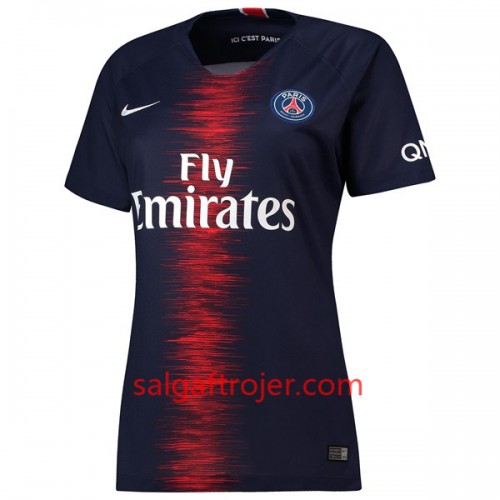 Paris Saint-Germain Fodboldtrøjer Dame Hjemmebanesæt 2018/19 Kort ærmer Paris Saint-Germain Fodboldtrøjer Dame Hjemmebanesæt 2018/19 Kort ærmer